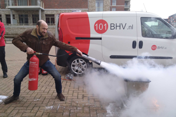 Harm die een brandje blust